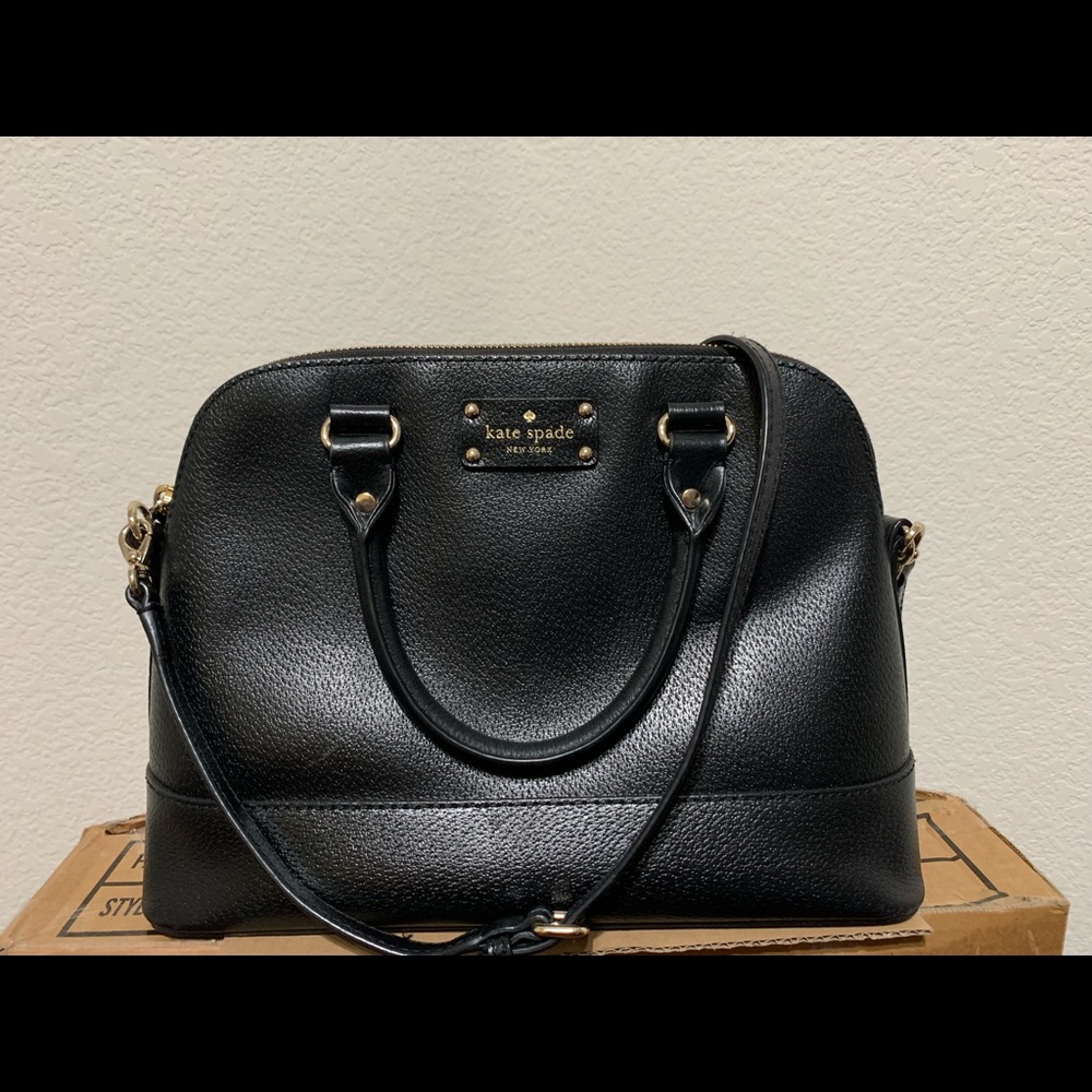 ❗️PRICE DROP❗️Kate Spade- Black Large Dome Satchel